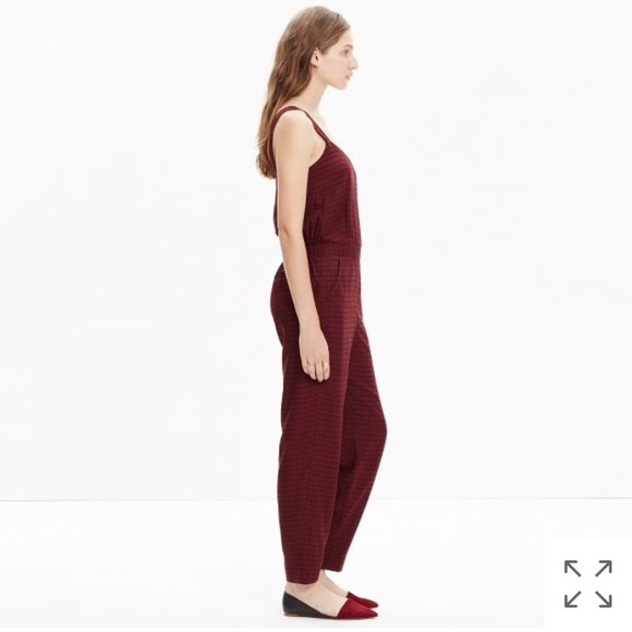 Madewell Tompkins Tank Jumpsuit in Hashtag Stripe - Picture 2 of 9
